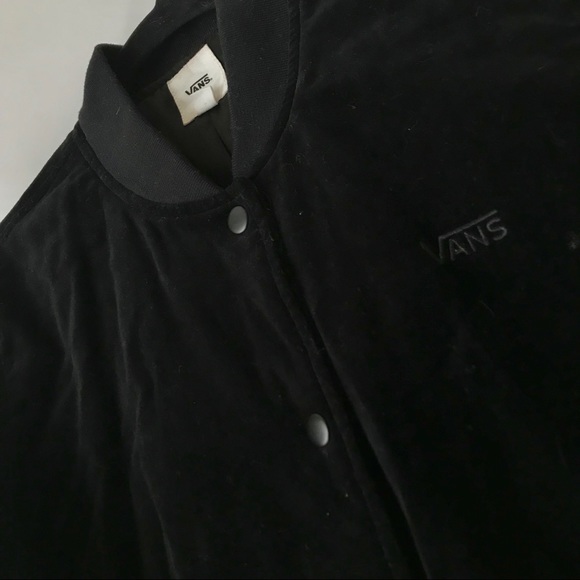 Vans Velvet Snap Up Retro Jacket - Picture 3 of 6
